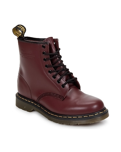 Boots femmes Dr. Martens 1460 8 EYE BOOT Bordeaux