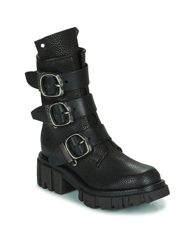 Boots femmes Airstep / A.S.98 HELL BUCKLE Noir