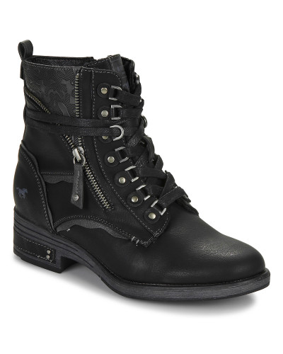 Boots femmes Mustang 1293601 Noir