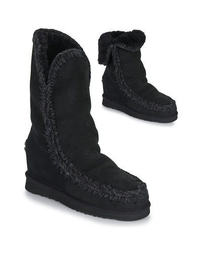 Boots femmes Mou ESKIMO INNER TALL Noir