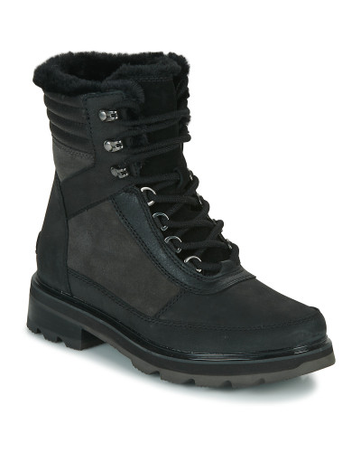 Boots femmes Sorel LENNOX LACE COZY STKD WP Noir