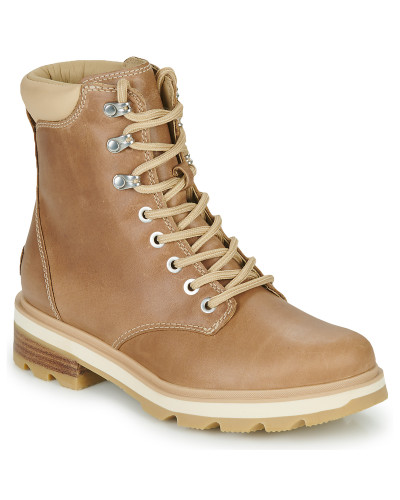 Boots femmes Sorel LENNOX LACE STKD WP Beige