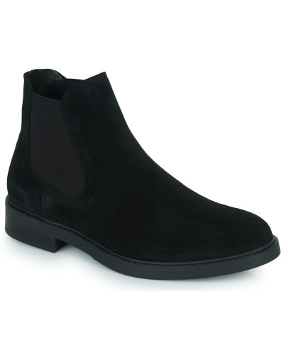 Boots hommes Selected SLHBLAKE SUEDE CHELSEA BOOT Noir