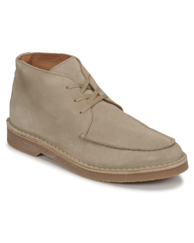 Boots hommes Selected SLHRIGA NEW SUEDE MOC-TOE CHUKKA Beige