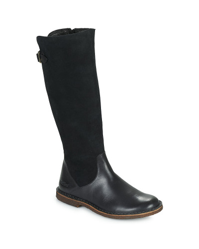 Bottes femmes Kickers KICK TITANIUM Noir