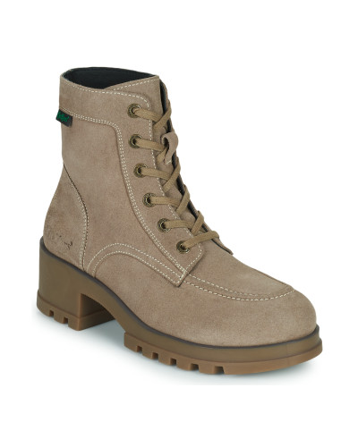 Bottines femmes Kickers KICK HELLO Beige