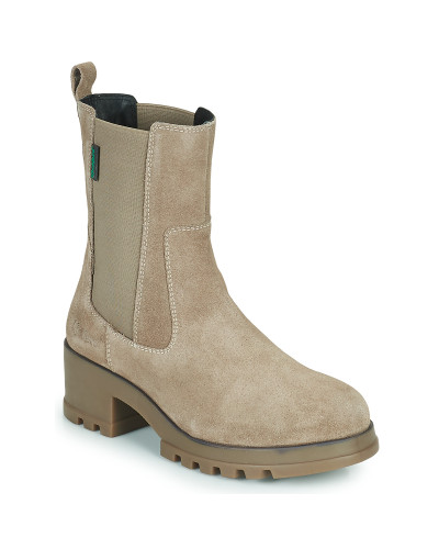 Bottines femmes Kickers KICK HAPPY Beige