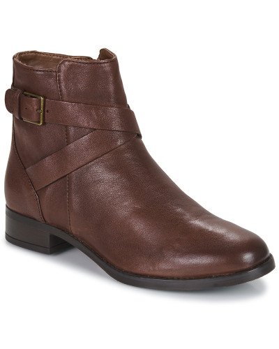 Boots femmes Clarks HAMBLE BUCKLE Marron