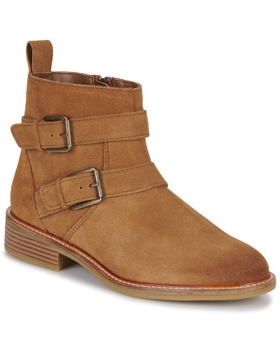 Boots femmes Clarks COLOGNE BUCKLE Marron