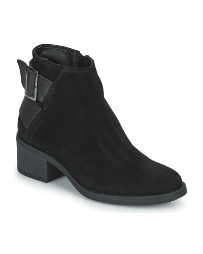 Bottines femmes Clarks MEMI BUCKLE Noir