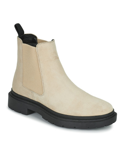 Boots femmes Levis TROOPER CHELSEA Beige