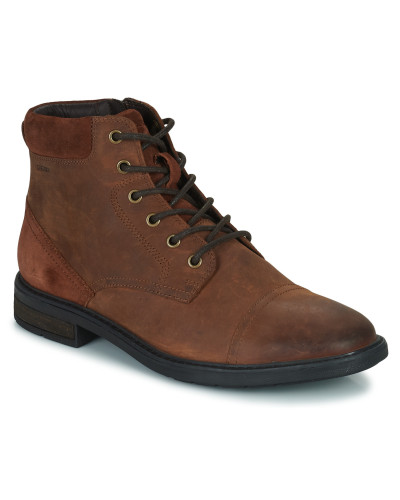 Boots hommes Geox U VIGGIANO Marron