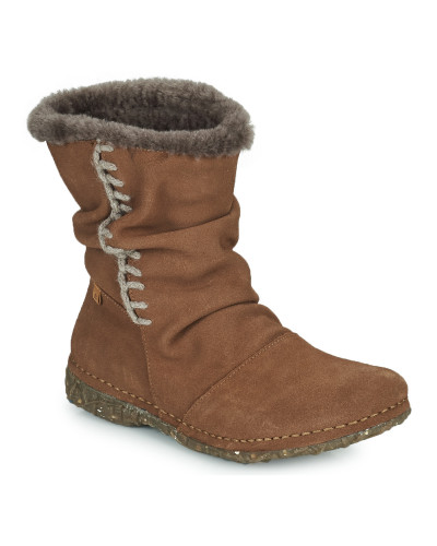 Boots femmes El Naturalista ANGKOR Marron