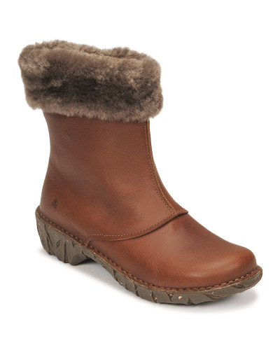 Bottines femmes El Naturalista YGGDRASIL Marron