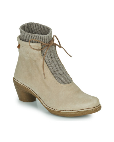 Bottines femmes El Naturalista AQUA Beige