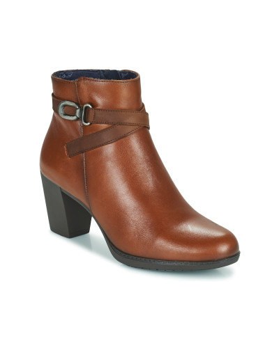 Bottines femmes Dorking EVELYN Marron