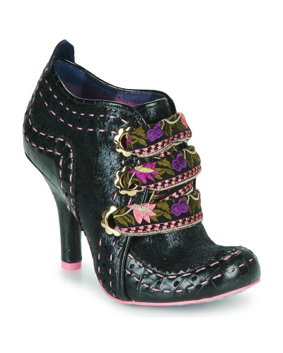 Bottines femmes Irregular Choice ABIGAILS FLOWER PARTY Noir