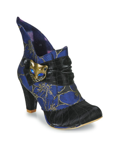 Bottines femmes Irregular Choice MIAOW Bleu