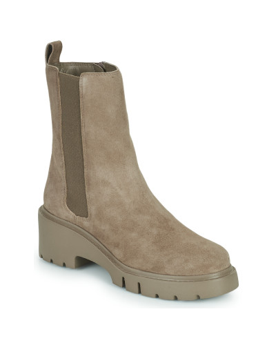 Boots femmes Unisa JAJUN Beige