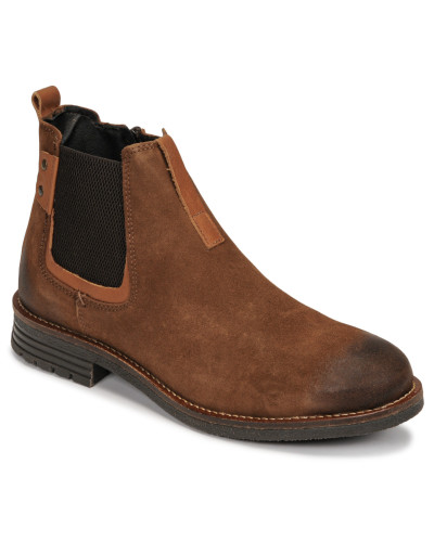 Boots hommes Casual Attitude COOLAI Marron