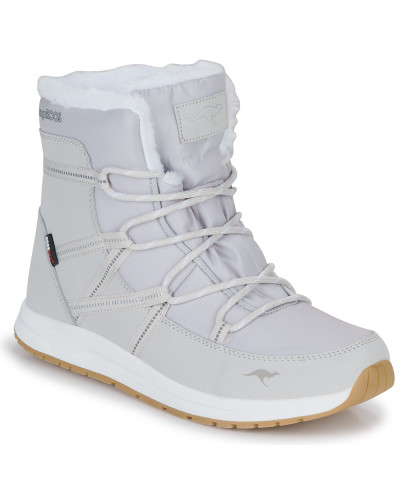 Bottes neige femmes Kangaroos K-WW LEYLA RTX Gris