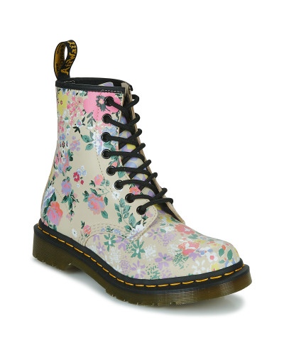 Boots femmes Dr. Martens 1460 Beige