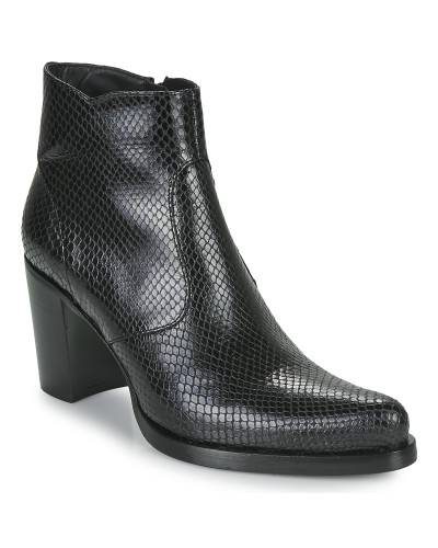 Bottines femmes Freelance PADDY 7 ZIP BOOT Noir