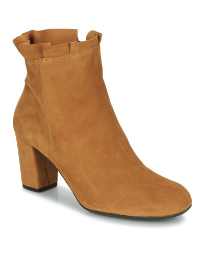 Bottines femmes So Size GEMINA Marron