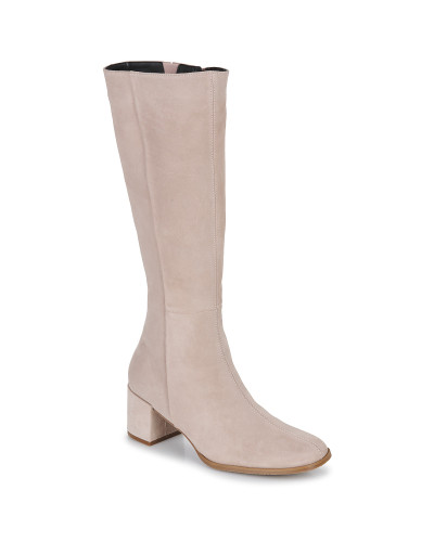 Bottes femmes So Size MANALINE Beige