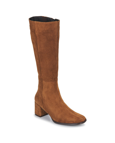 Bottes femmes So Size MANALINE Marron