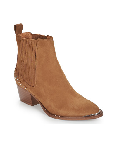 Bottines femmes Ikks LOW TIAG Marron