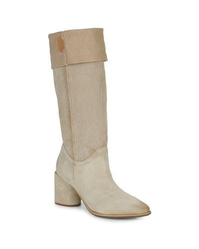 Bottes femmes Airstep / A.S.98 ENIA HI Beige