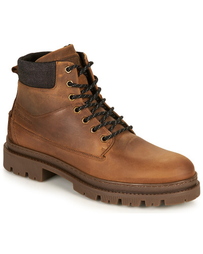 Boots hommes Bullboxer SAHIB MID LACE Marron