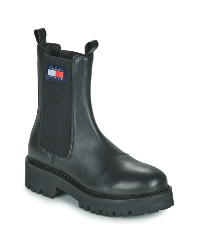 Boots femmes Tommy Jeans TJW URBAN CHELSEA Noir