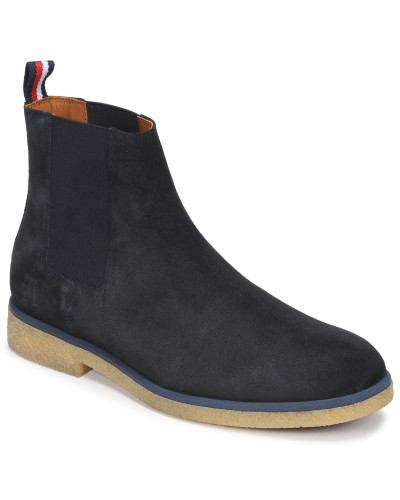 Boots hommes Tommy Hilfiger HILFIGER CREPE SUEDE CHELSEA Marine