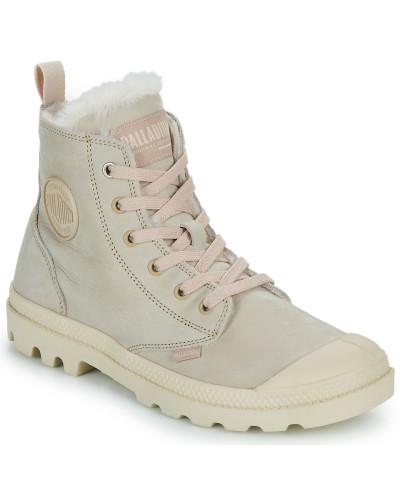 Boots femmes Palladium PAMPA HI ZIP WL Gris