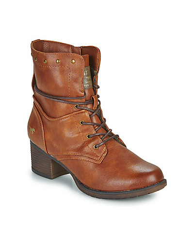 Bottines femmes Mustang 1197508 Marron