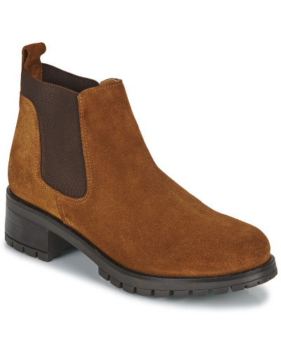 Bottines femmes Casual Attitude ONYA Marron