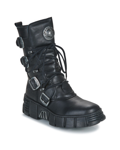 Bottines femmes New Rock M-WALL373-S7 Noir