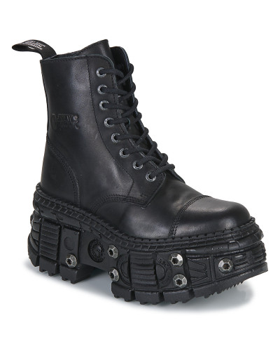 Bottines femmes New Rock M-WALL083C-S7 Noir