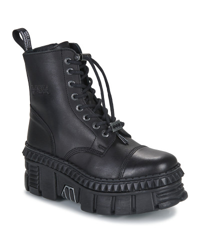 Bottines femmes New Rock M-WALL083CCT-S6 Noir