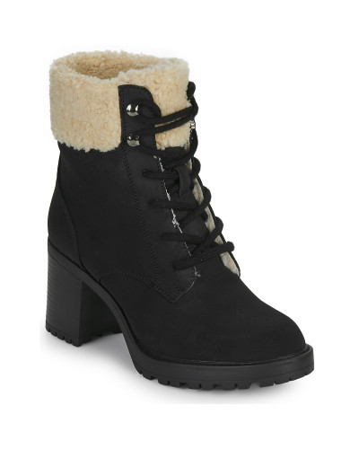 Bottines femmes Only ONLBARBARA-20 WARM PU BOOT Noir