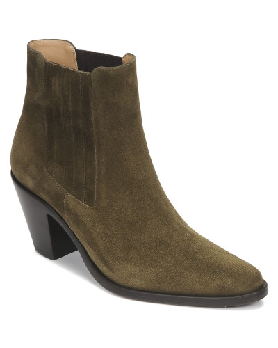 Boots femmes Freelance JANE 7 CHELSEA BOOT Kaki