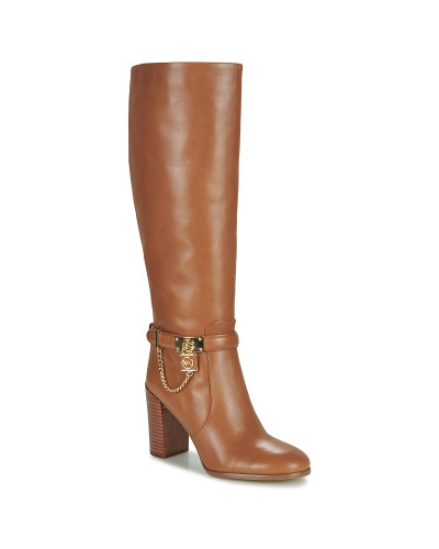 Bottes femmes MICHAEL Michael Kors HAMILTON HEELED BOOT Marron