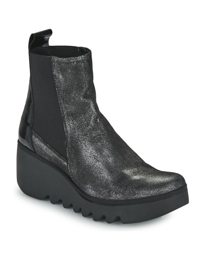 Boots femmes Fly London BAGU Noir