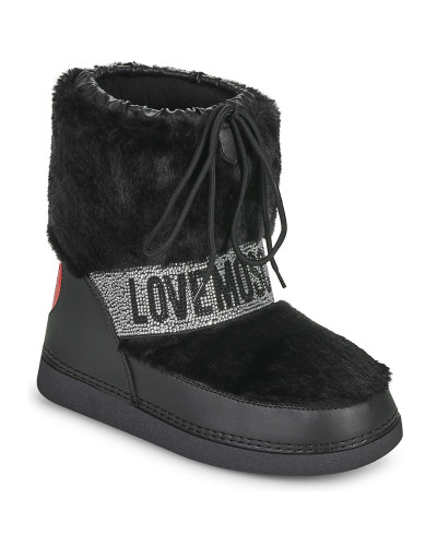 Bottes neige femmes Love Moschino SKI BOOT Noir