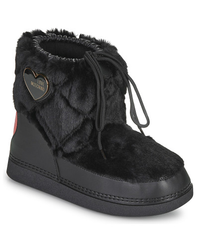 Bottes neige femmes Love Moschino SKI BOOT Noir