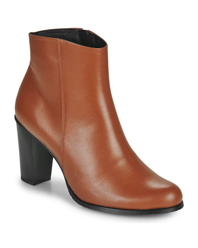 Bottines femmes So Size JOTTA Marron