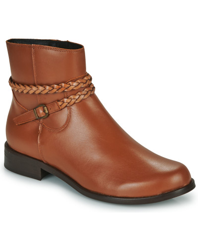 Boots femmes So Size OSCARDO Marron