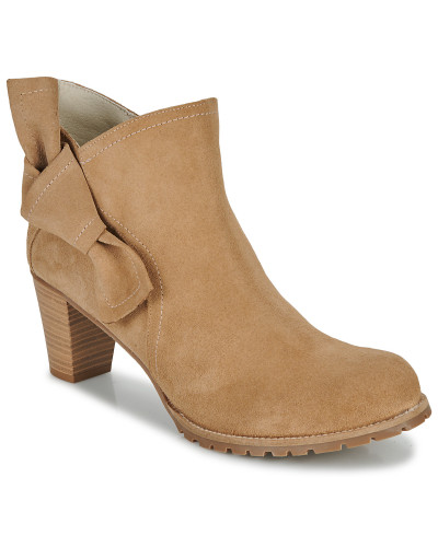 Bottines femmes So Size DALILA Beige